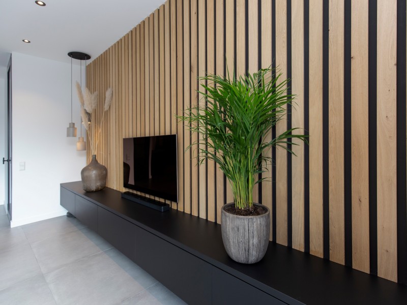 Warm, modern interieur