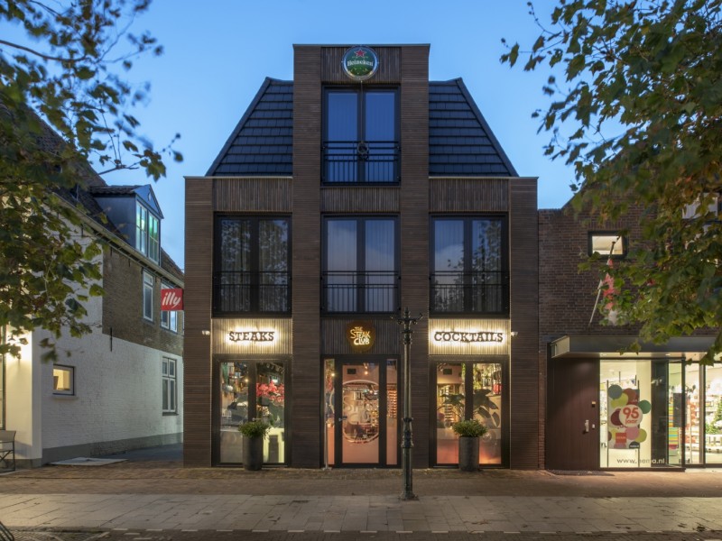 Nieuwbouw horeca en appartementen