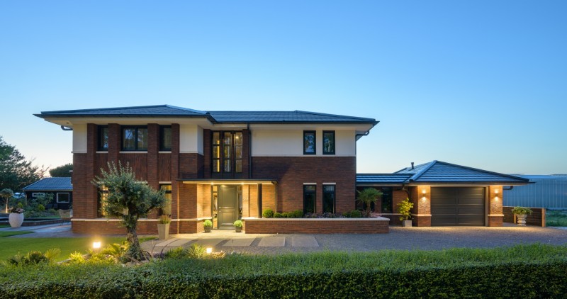 Villa in Frank Lloyd Wright stijl